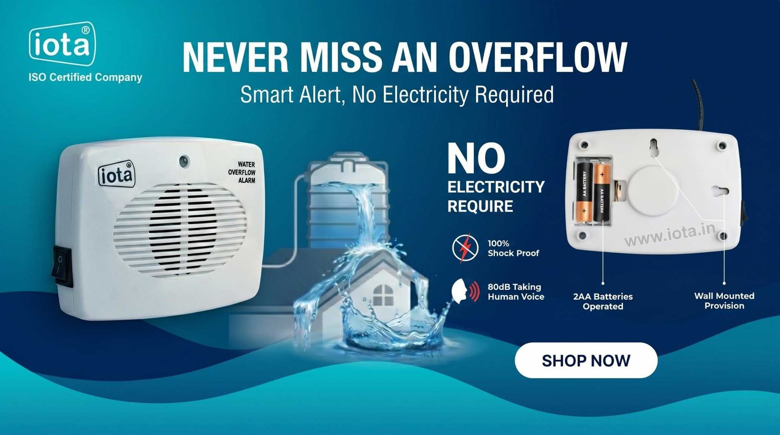 Water Overflow Alarm